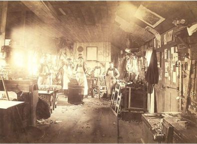 Cabinetmaker, Tain 1890s, SCRAN